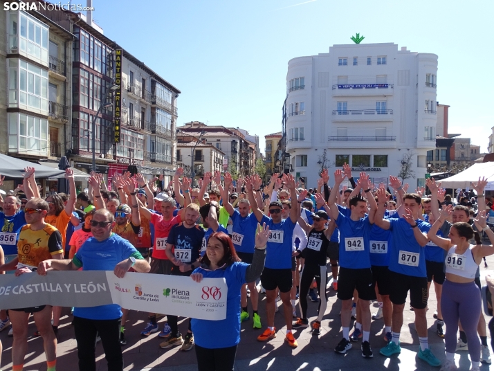 Una imagen de la jornada de este 23 de abril en la capital soriana. /PC