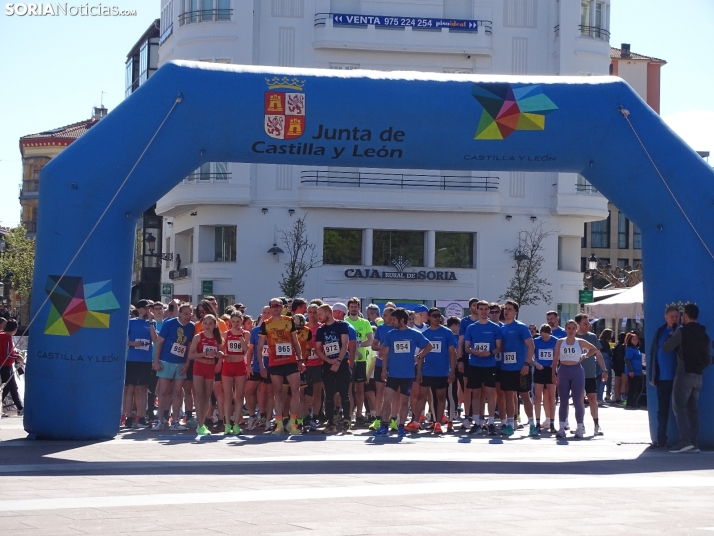 Una imagen de la jornada de este 23 de abril en la capital soriana. /PC