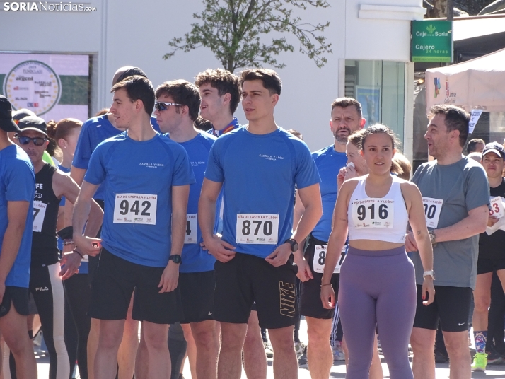 Una imagen de la jornada de este 23 de abril en la capital soriana. /PC