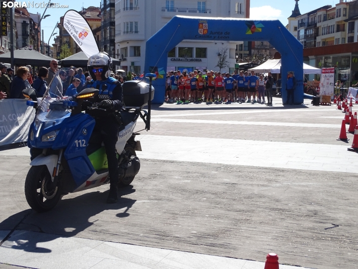 Una imagen de la jornada de este 23 de abril en la capital soriana. /PC