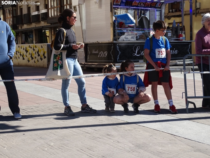 Una imagen de la jornada de este 23 de abril en la capital soriana. /PC