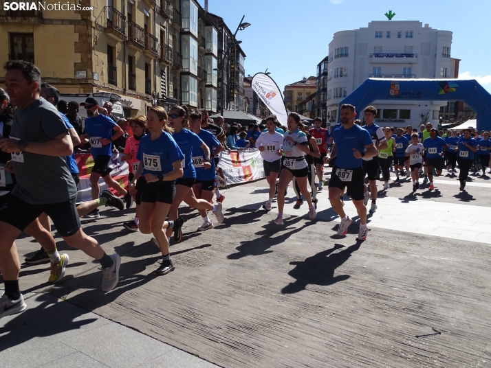Una imagen de la jornada de este 23 de abril en la capital soriana. /PC