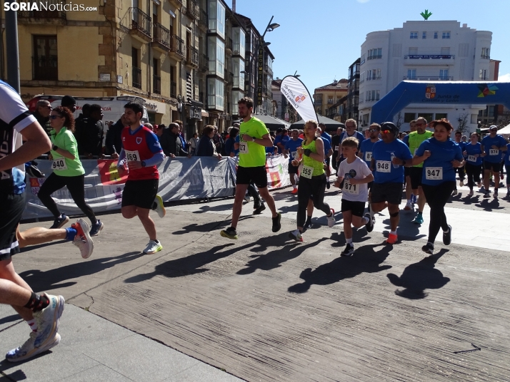 Una imagen de la jornada de este 23 de abril en la capital soriana. /PC