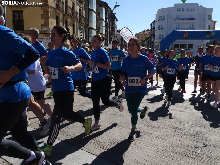 Una imagen de la jornada de este 23 de abril en la capital soriana. /PC
