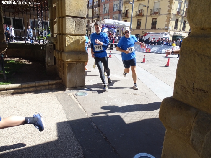 Una imagen de la jornada de este 23 de abril en la capital soriana. /PC