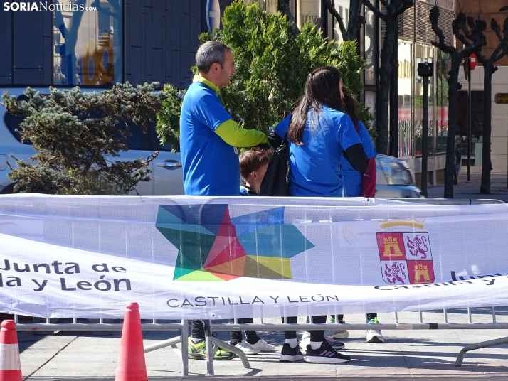 Una imagen de la jornada de este 23 de abril en la capital soriana. /PC