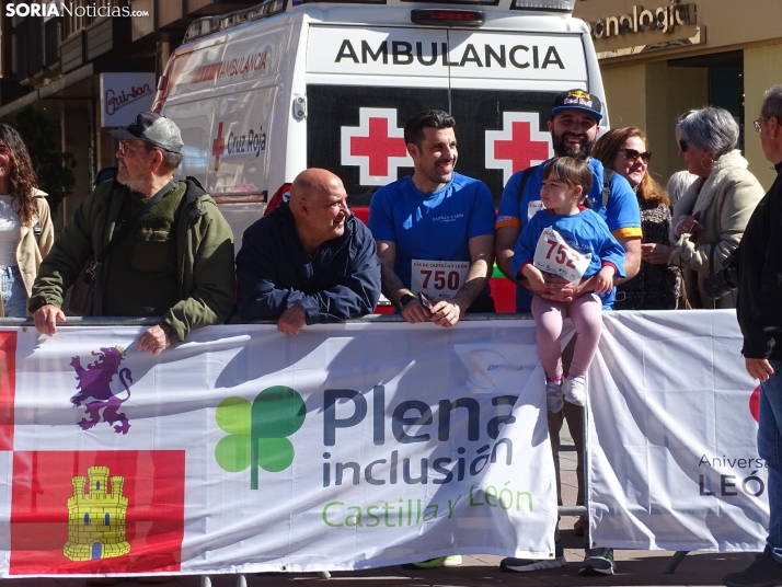 Una imagen de la jornada de este 23 de abril en la capital soriana. /PC