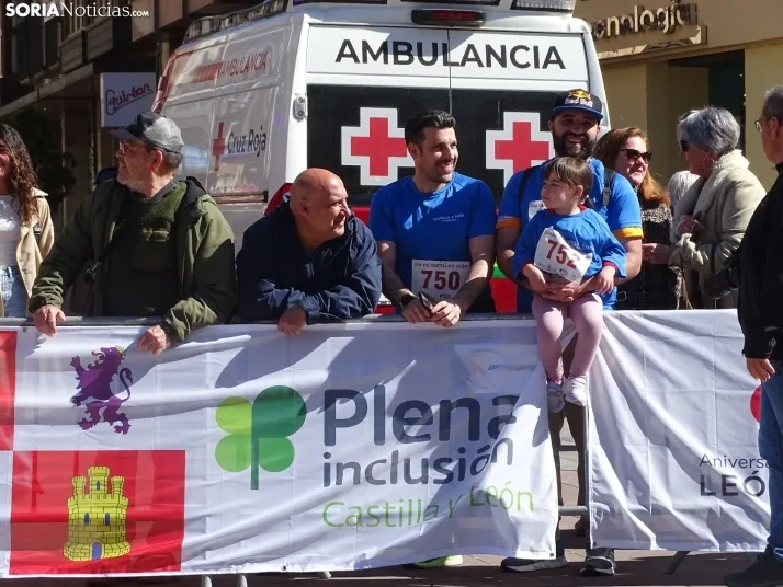 Una imagen de la jornada de este 23 de abril en la capital soriana. /PC
