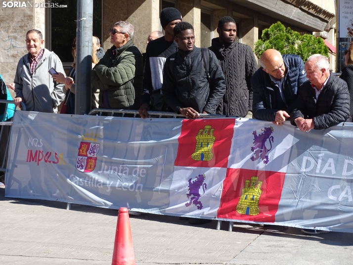 Una imagen de la jornada de este 23 de abril en la capital soriana. /PC