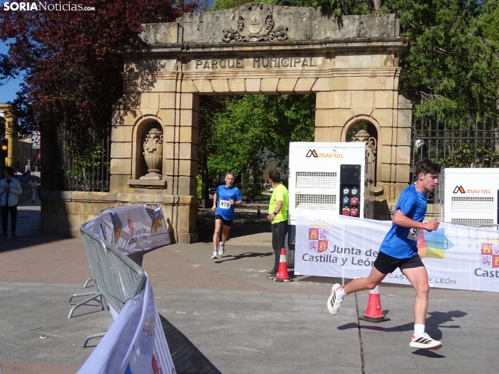 Una imagen de la jornada de este 23 de abril en la capital soriana. /PC
