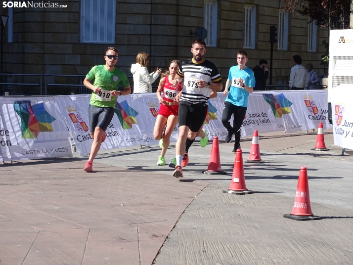 Una imagen de la jornada de este 23 de abril en la capital soriana. /PC