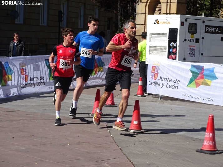 Una imagen de la jornada de este 23 de abril en la capital soriana. /PC