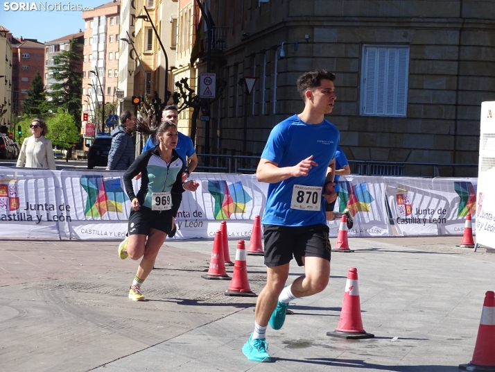 Una imagen de la jornada de este 23 de abril en la capital soriana. /PC