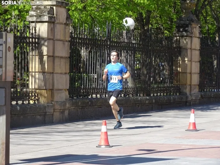 Una imagen de la jornada de este 23 de abril en la capital soriana. /PC