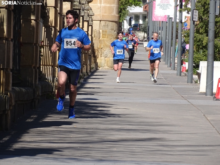 Una imagen de la jornada de este 23 de abril en la capital soriana. /PC