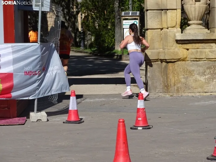 Una imagen de la jornada de este 23 de abril en la capital soriana. /PC