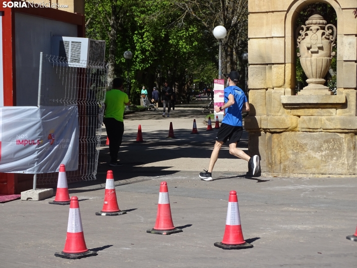 Una imagen de la jornada de este 23 de abril en la capital soriana. /PC