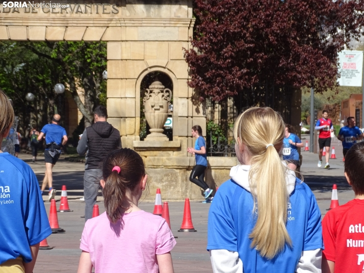 Una imagen de la jornada de este 23 de abril en la capital soriana. /PC