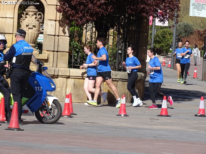 Una imagen de la jornada de este 23 de abril en la capital soriana. /PC