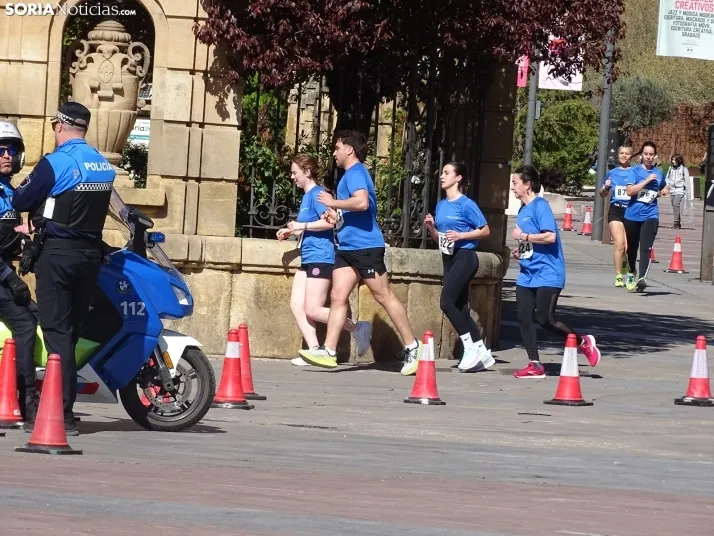 Una imagen de la jornada de este 23 de abril en la capital soriana. /PC
