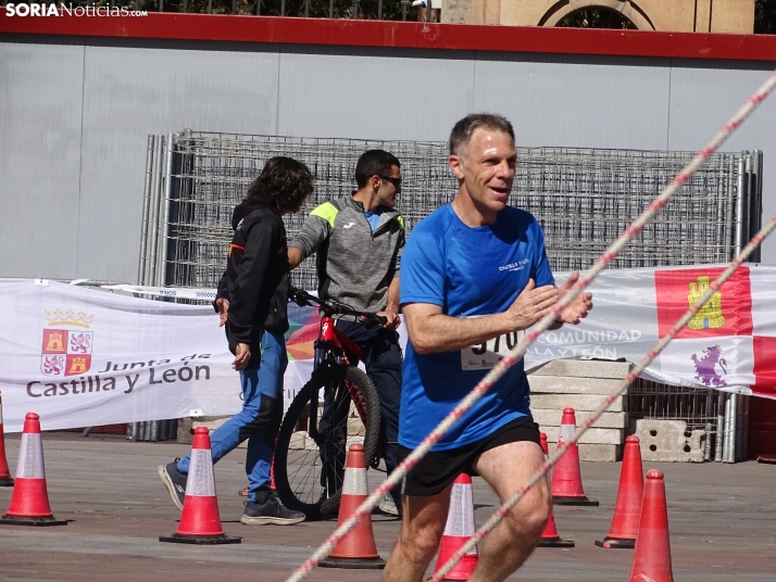 Una imagen de la jornada de este 23 de abril en la capital soriana. /PC