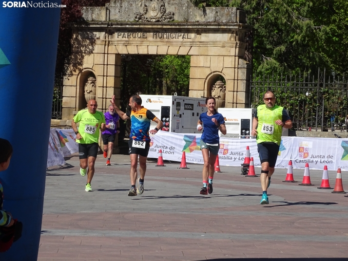 Una imagen de la jornada de este 23 de abril en la capital soriana. /PC