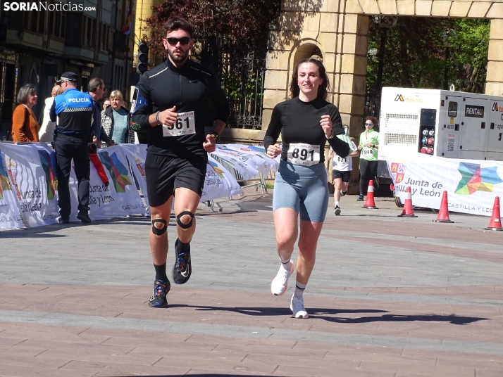 Una imagen de la jornada de este 23 de abril en la capital soriana. /PC