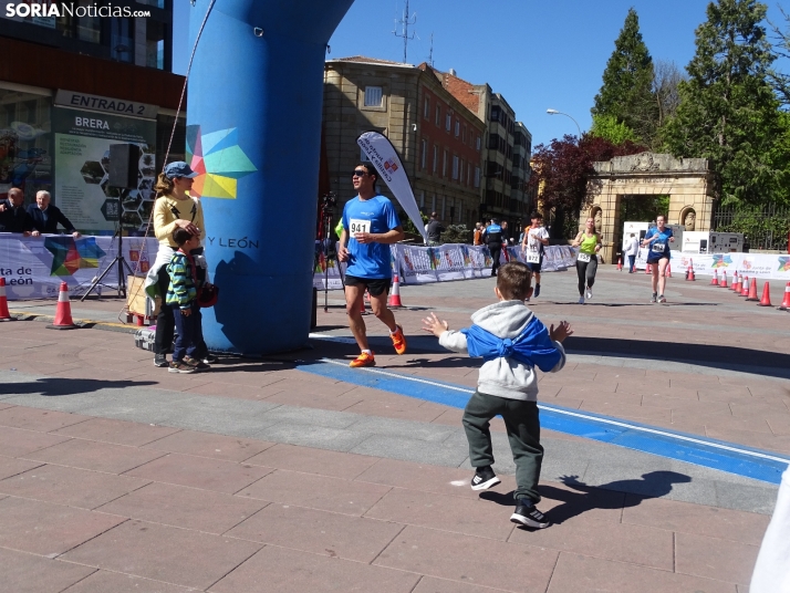 Una imagen de la jornada de este 23 de abril en la capital soriana. /PC