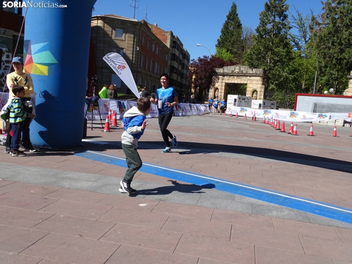 Una imagen de la jornada de este 23 de abril en la capital soriana. /PC