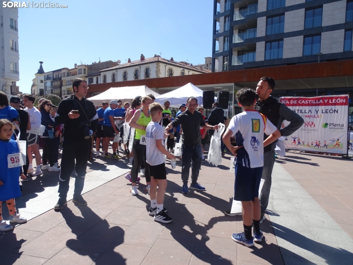 Una imagen de la jornada de este 23 de abril en la capital soriana. /PC