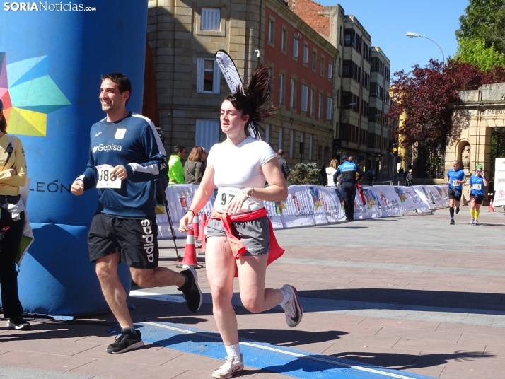 Una imagen de la jornada de este 23 de abril en la capital soriana. /PC