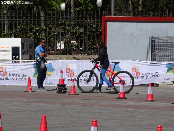 Una imagen de la jornada de este 23 de abril en la capital soriana. /PC