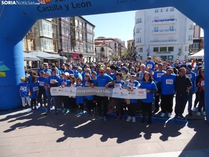 Una imagen de la jornada de este 23 de abril en la capital soriana. /PC