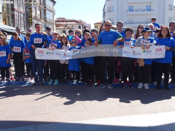 Una imagen de la jornada de este 23 de abril en la capital soriana. /PC