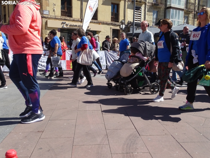 Una imagen de la jornada de este 23 de abril en la capital soriana. /PC