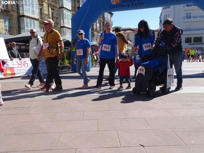 Una imagen de la jornada de este 23 de abril en la capital soriana. /PC