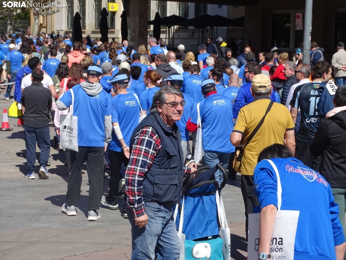 Una imagen de la jornada de este 23 de abril en la capital soriana. /PC