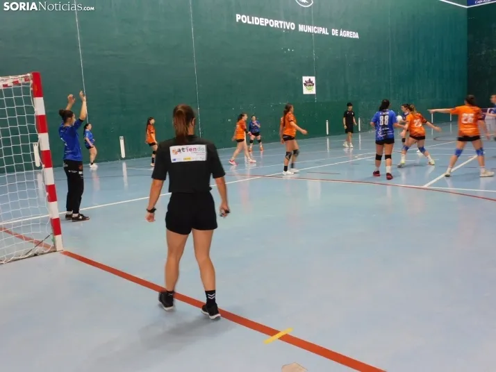 En im&aacute;genes: Las promesas del balonmano nacional se dan cita en &Aacute;greda