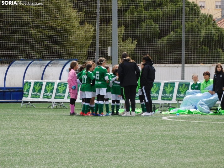 En im&aacute;genes: Las mejores canteras del f&uacute;tbol femenino espa&ntilde;ol juegan en Soria