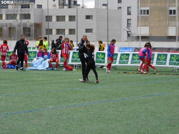 En im&aacute;genes: Las mejores canteras del f&uacute;tbol femenino espa&ntilde;ol juegan en Soria