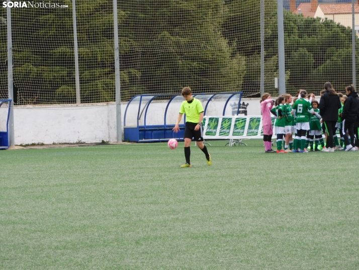 En im&aacute;genes: Las mejores canteras del f&uacute;tbol femenino espa&ntilde;ol juegan en Soria