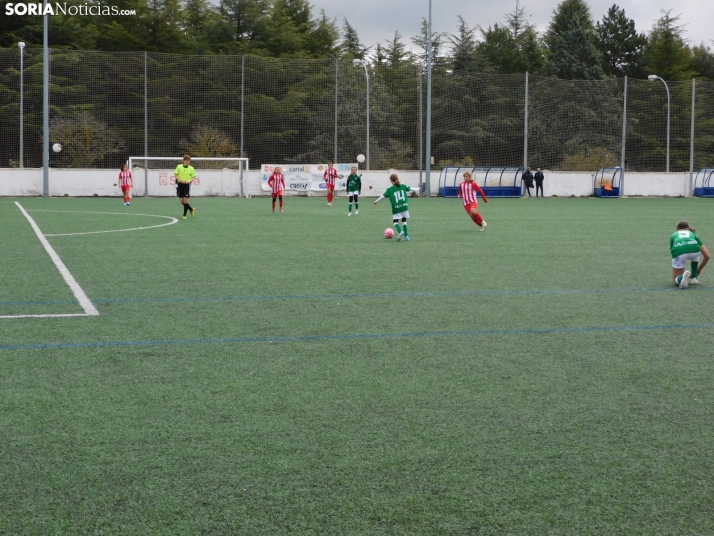 En im&aacute;genes: Las mejores canteras del f&uacute;tbol femenino espa&ntilde;ol juegan en Soria