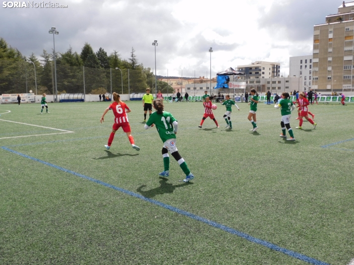 En im&aacute;genes: Las mejores canteras del f&uacute;tbol femenino espa&ntilde;ol juegan en Soria