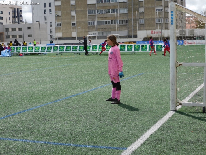 En im&aacute;genes: Las mejores canteras del f&uacute;tbol femenino espa&ntilde;ol juegan en Soria