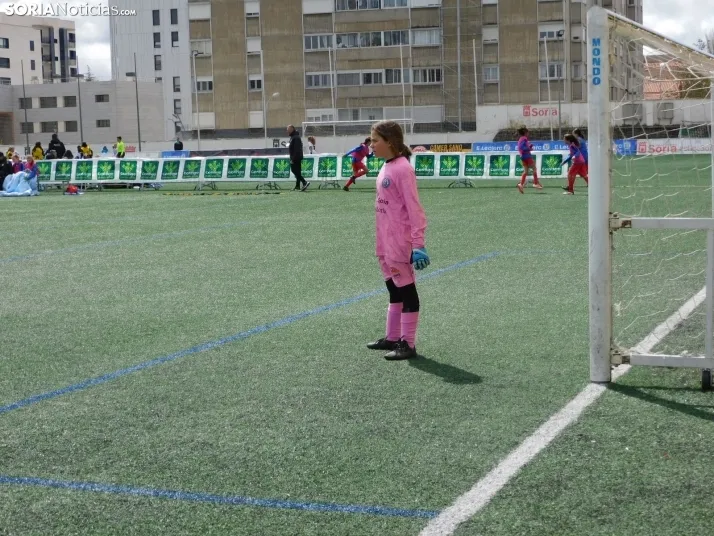 En im&aacute;genes: Las mejores canteras del f&uacute;tbol femenino espa&ntilde;ol juegan en Soria