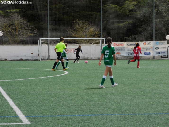 En im&aacute;genes: Las mejores canteras del f&uacute;tbol femenino espa&ntilde;ol juegan en Soria