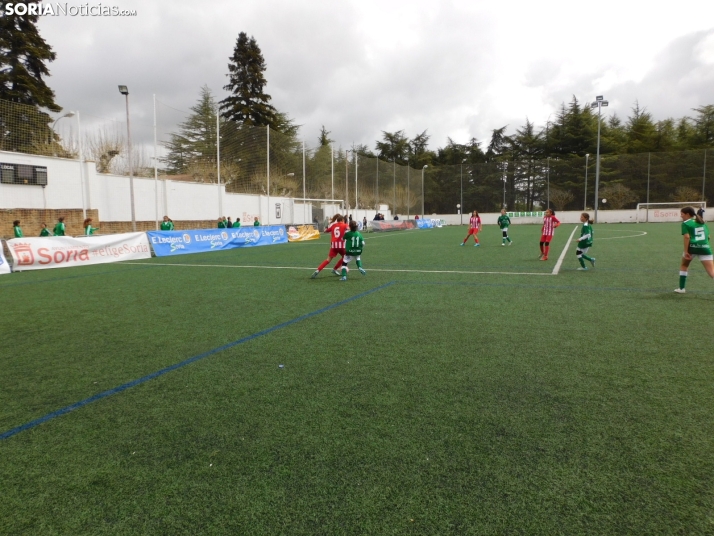 En im&aacute;genes: Las mejores canteras del f&uacute;tbol femenino espa&ntilde;ol juegan en Soria
