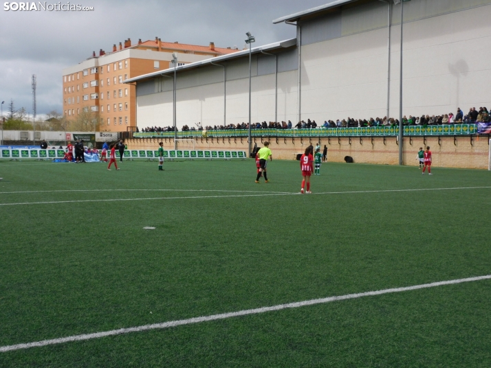 En im&aacute;genes: Las mejores canteras del f&uacute;tbol femenino espa&ntilde;ol juegan en Soria