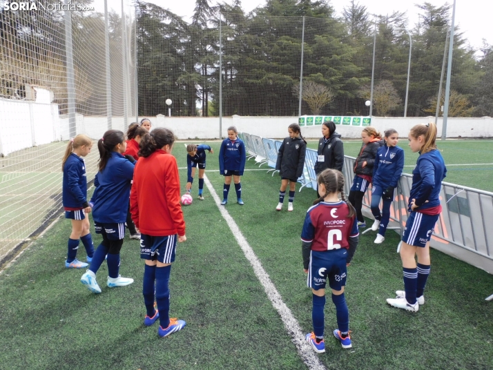 En im&aacute;genes: Las mejores canteras del f&uacute;tbol femenino espa&ntilde;ol juegan en Soria