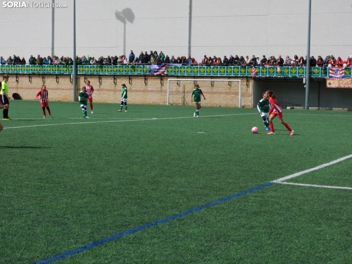 En im&aacute;genes: Las mejores canteras del f&uacute;tbol femenino espa&ntilde;ol juegan en Soria